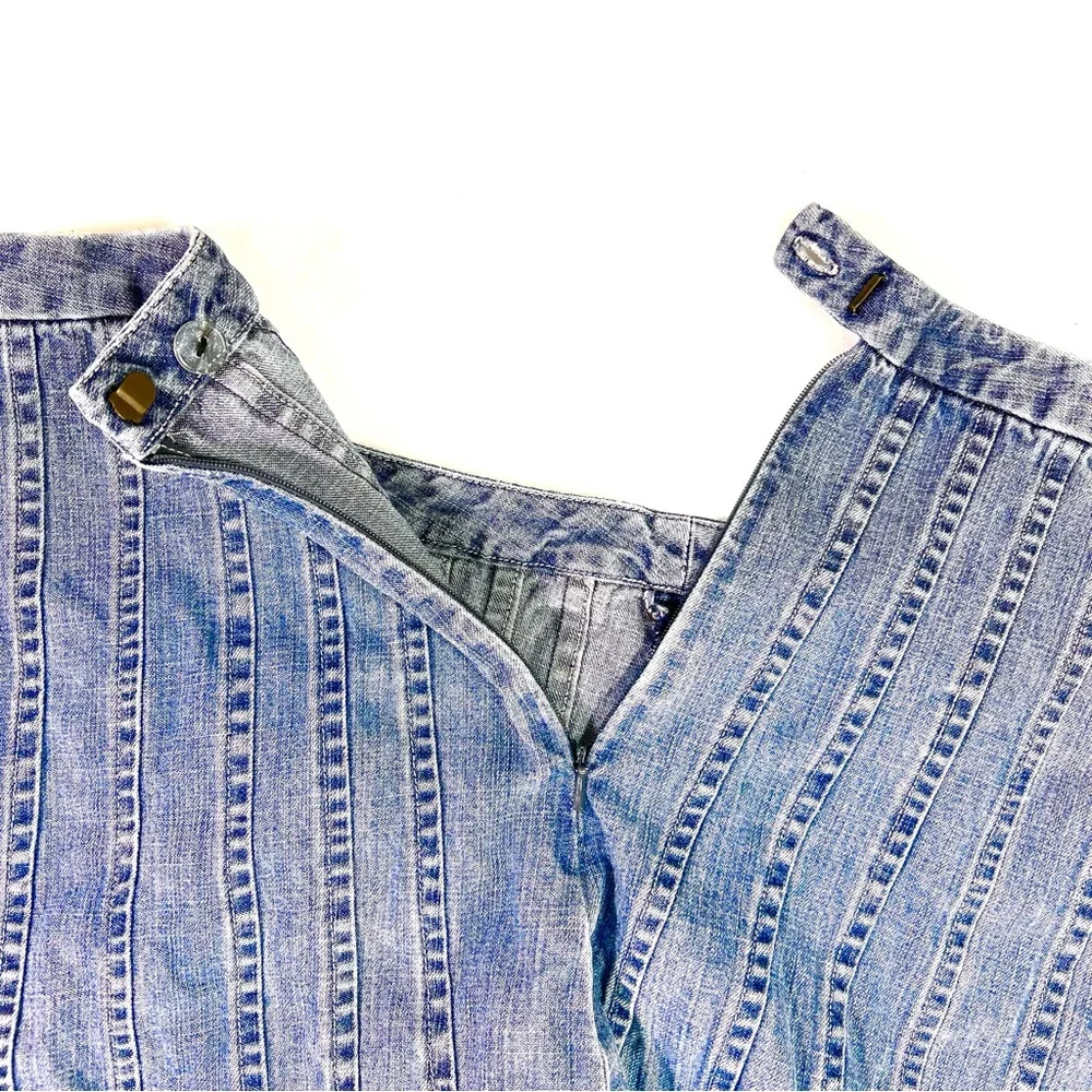 Christopher & Banks Jean Skirt A-Line 2000s 12 - Picture 3 of 8
